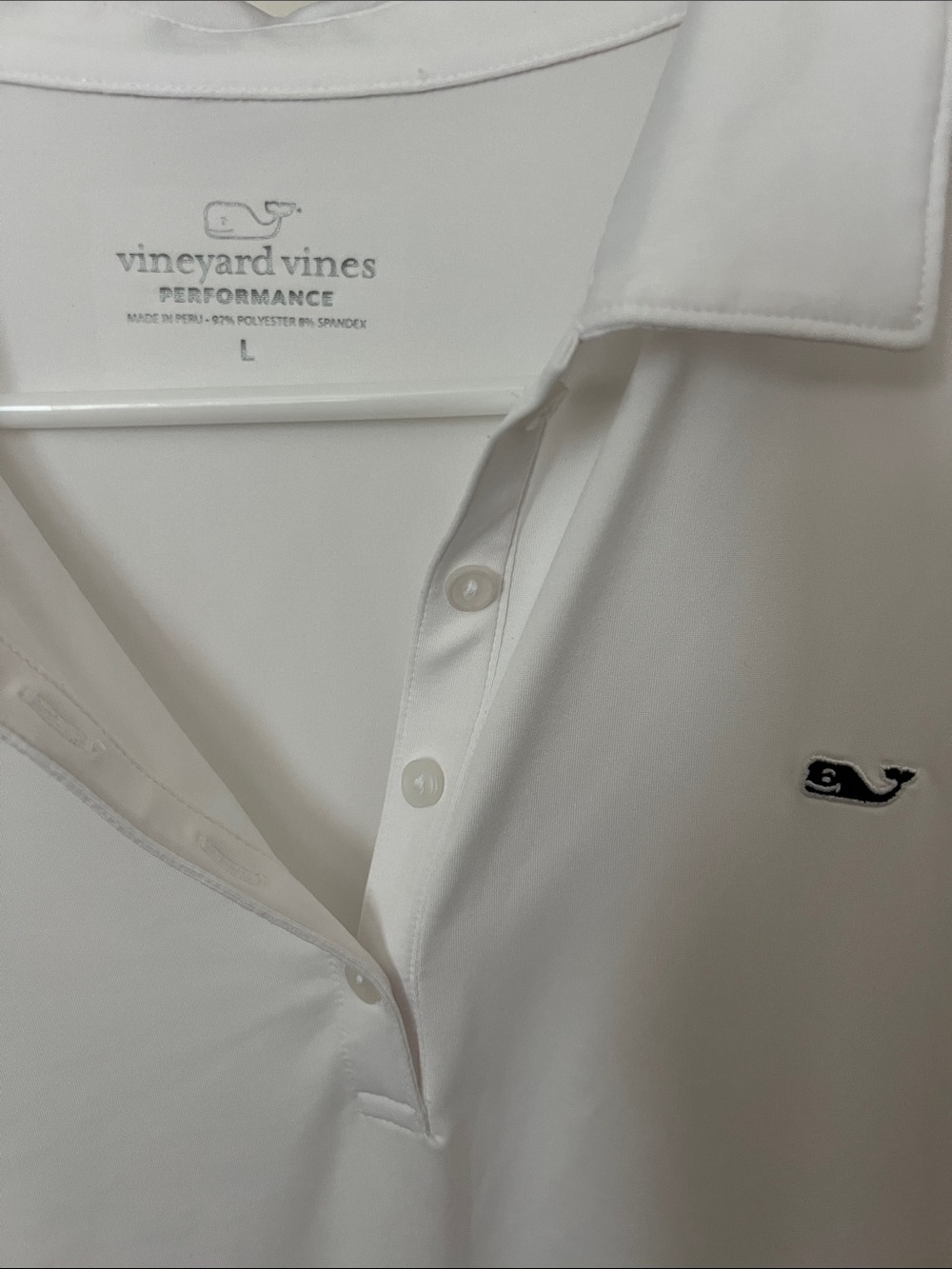 Vineyard Vines White Women's Sleeveless Golf/Tennis Performance Polo Tank - Picture 2 of 3